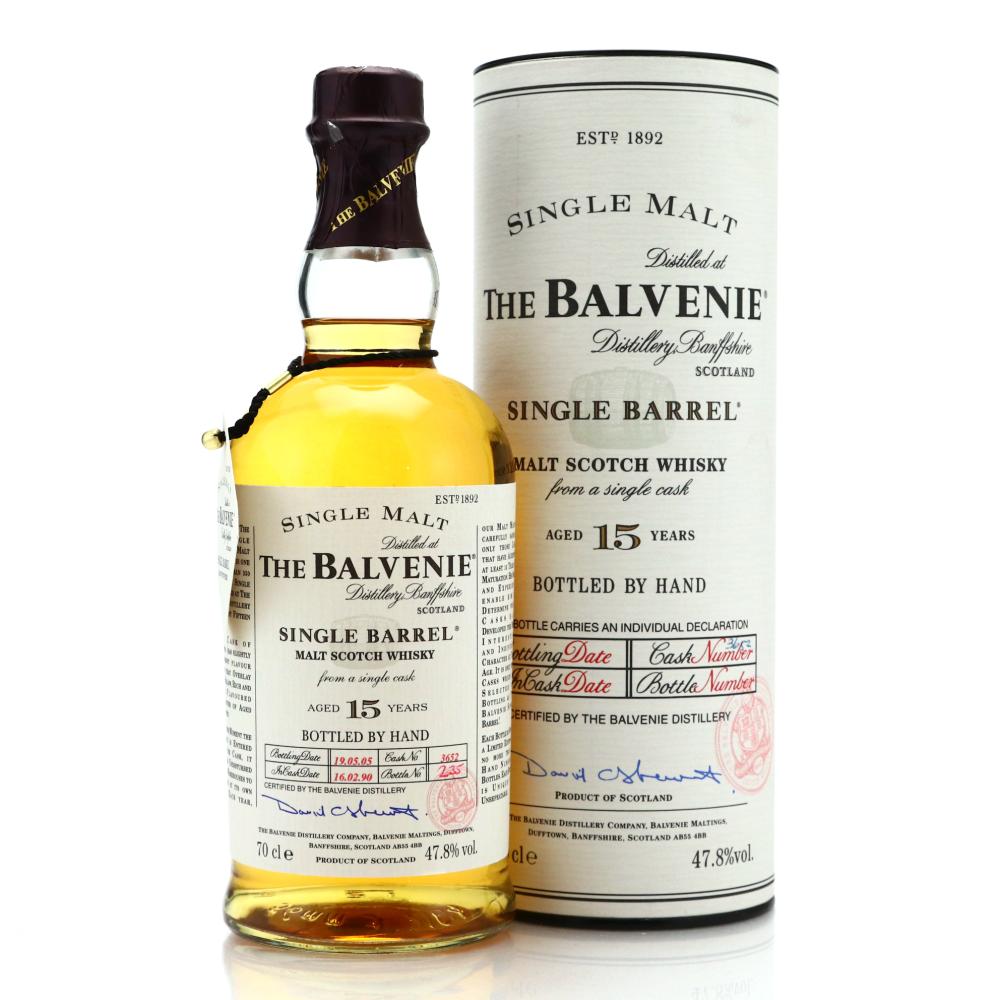 Balvenie 1990 Single Barrel 15 Year Old #3652