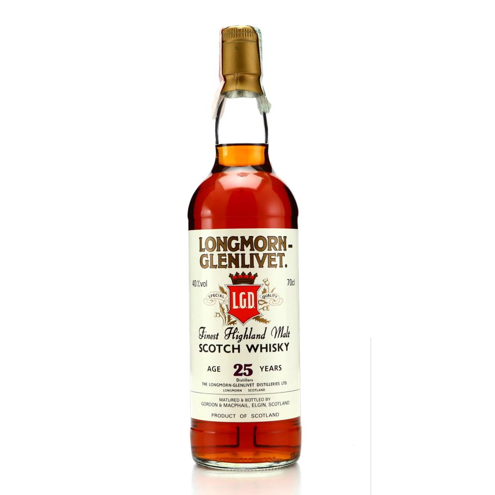 Longmorn 25 Year Old Gordon and MacPhail