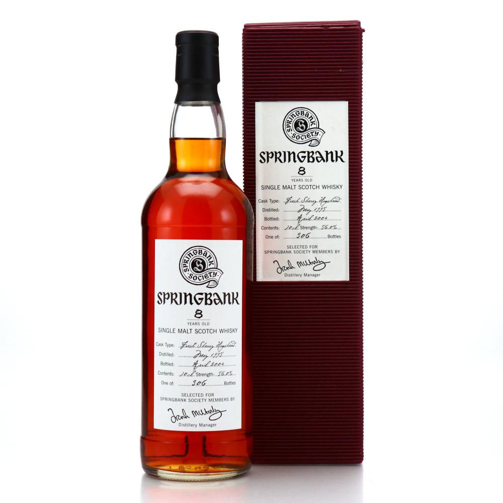 Springbank 1995 Springbank Society 8 Year Old / Fresh Sherry Hogshead