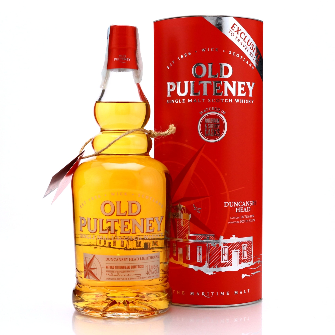 Old Pulteney Duncansby Head 1 Litre / Travel Retail Exclusive