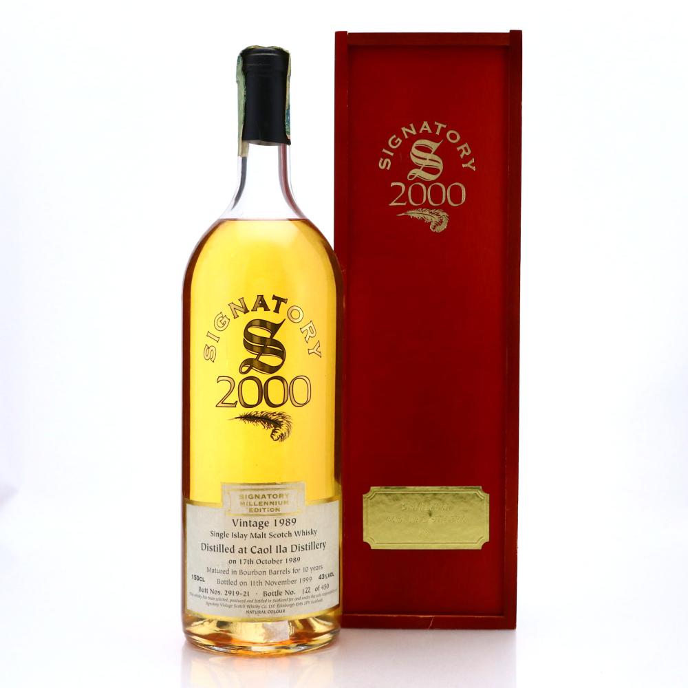 Caol Ila 1989 Signatory Vintage 10 Year Old 1.5 Litre / Millennium Edition
