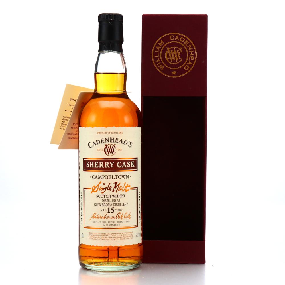 Glen Scotia 1999 Cadenhead's 15 Year Old Sherry Cask