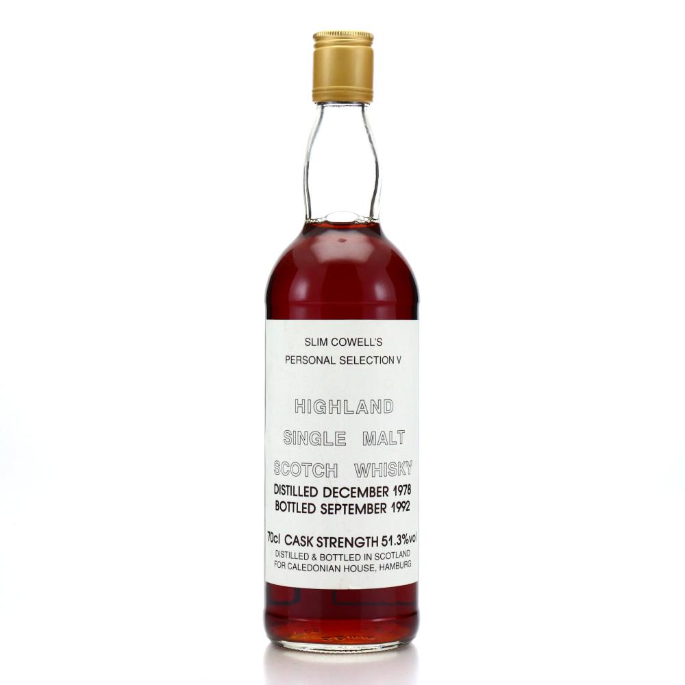 Highland Single Malt 1978 Slim Cowell's Personal Selection IV