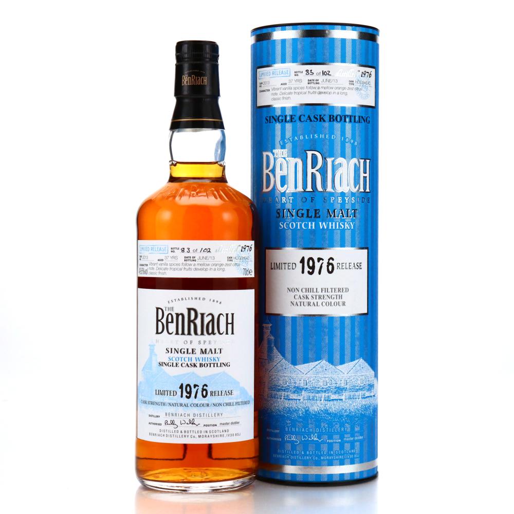 Benriach 1976 Single Cask 37 Year Old Cask #2013