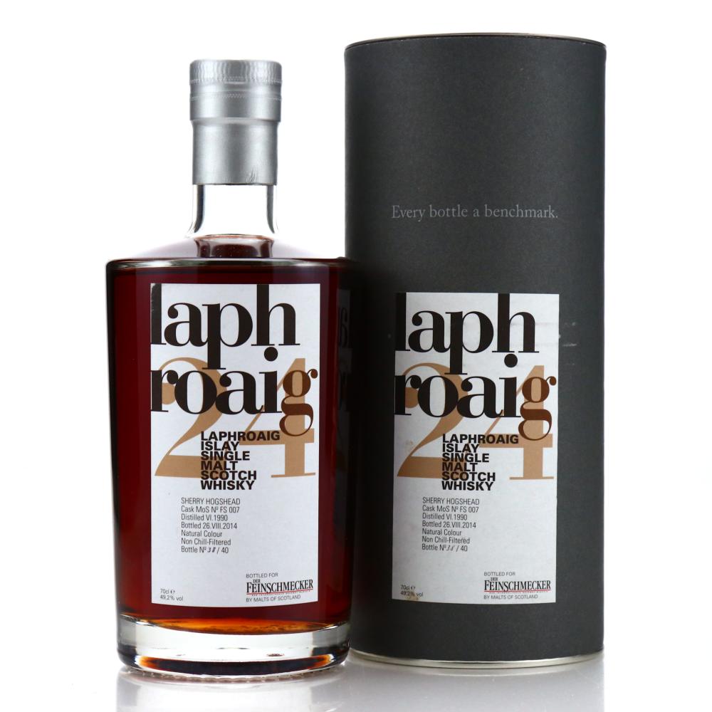 Laphroaig 1990 Malts of Scotland 24 Year Old / Der Feinschmecker