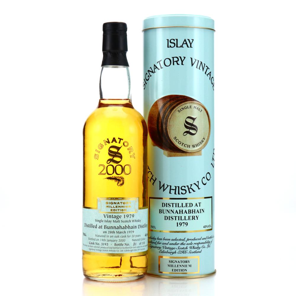 Bunnahabhain 1979 Signatory Vintage 20 Year Old