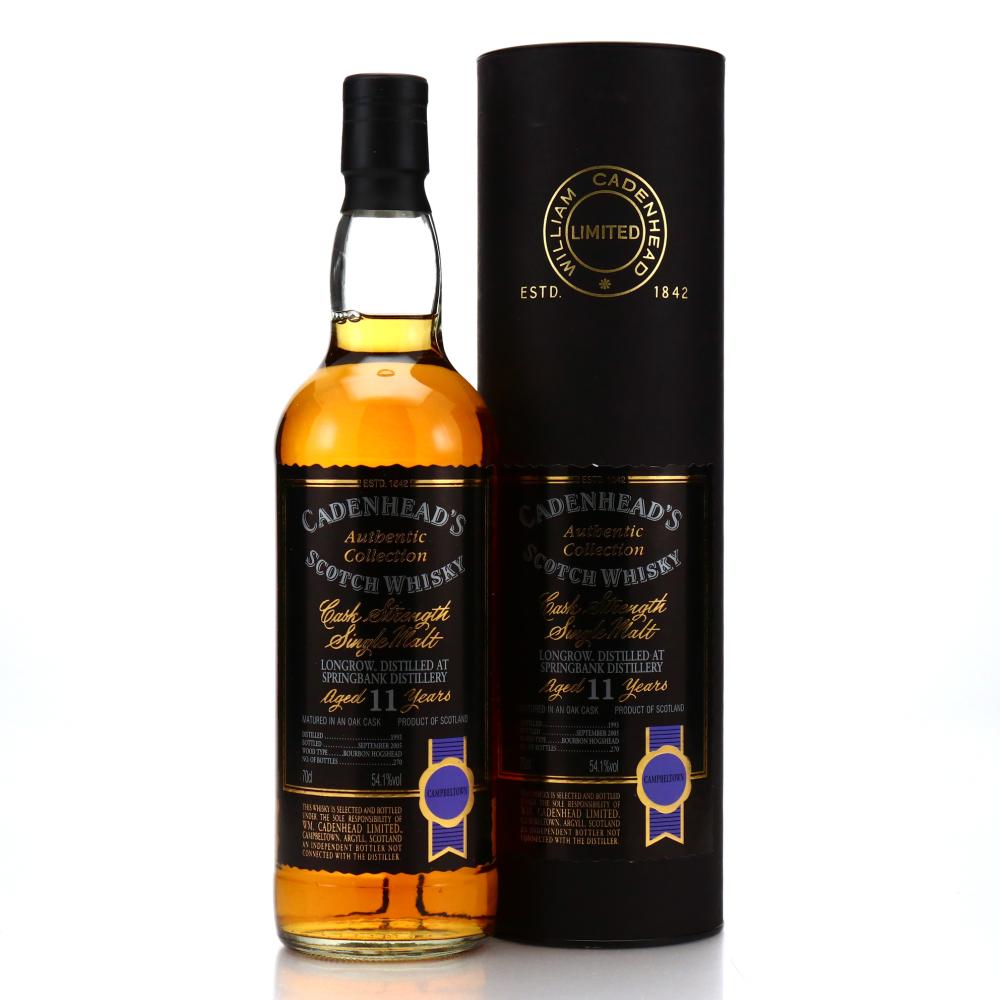 Longrow 1993 Cadenhead's 11 Year Old