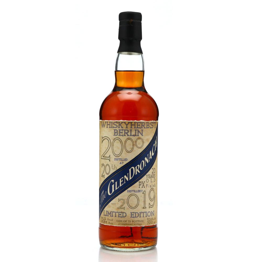 Glendronach 2000 Whiskyherst Berlin 20 Year Old PX Finish