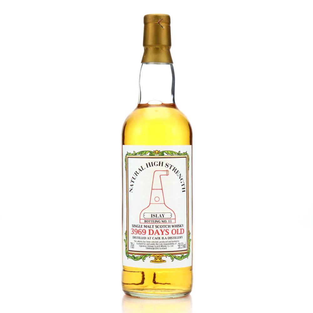 Caol Ila 3969  Days Old Signatory Vintage Natural High Strength / Islay Bottling No.11