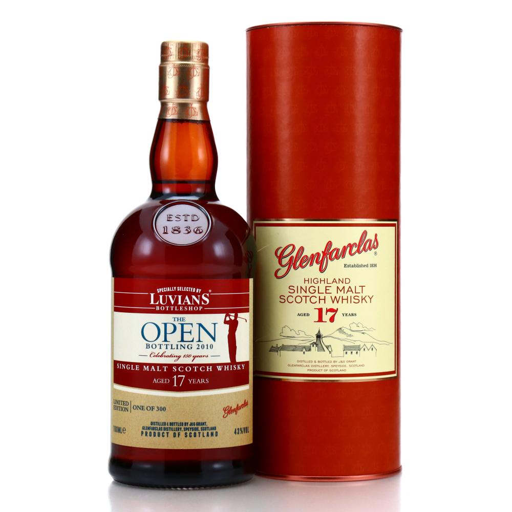 Glenfarclas 17 Year Old The Open Bottling 2010 / Luvians