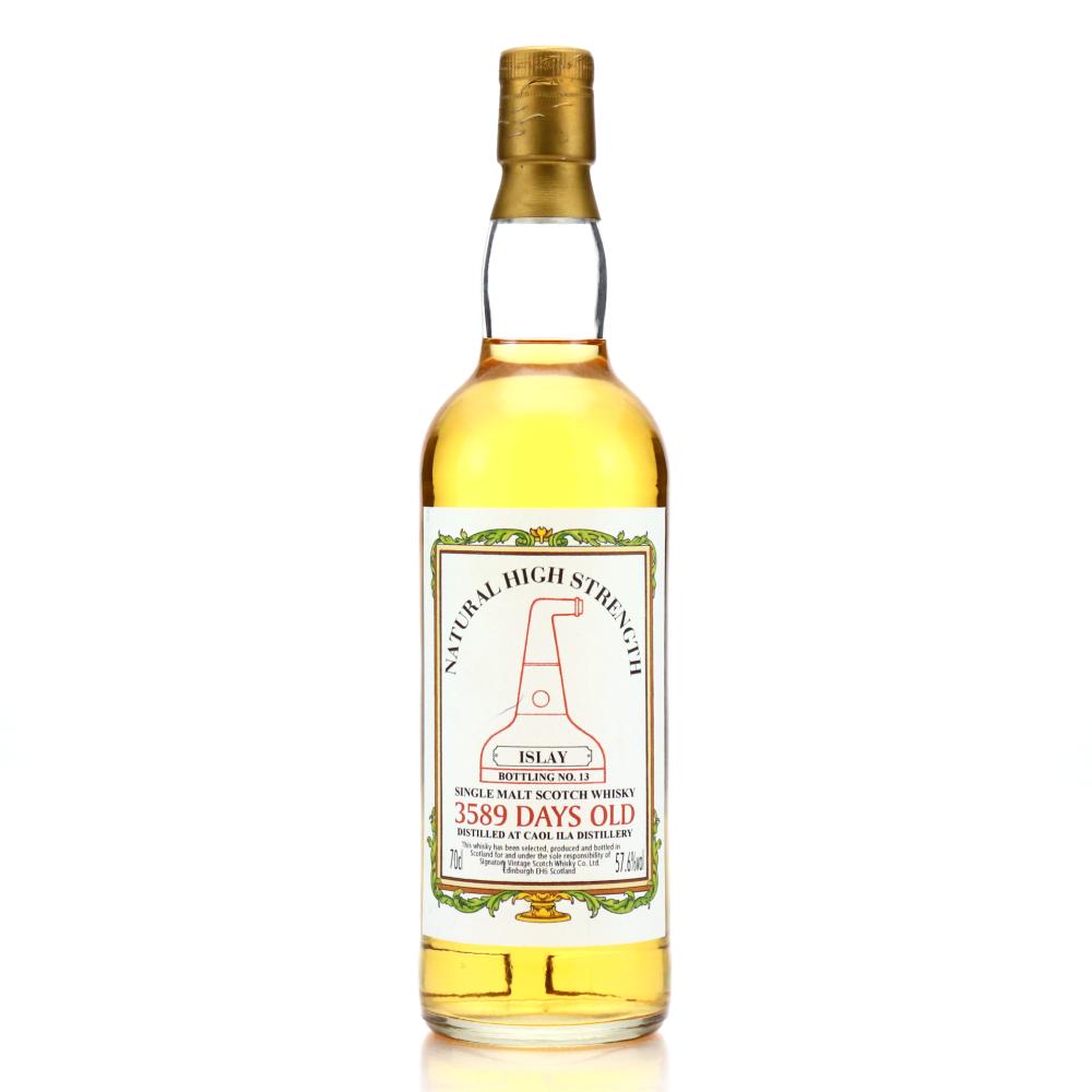 Caol Ila 3589 Days Old Signatory Vintage Natural High Strength / Islay Bottling No.13