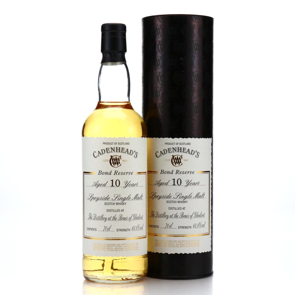 Braes of Glenlivet 10 Year Old Cadenhead's Bond Reserve