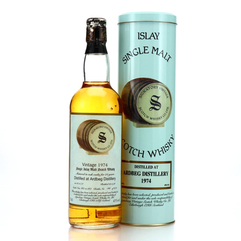 Ardbeg 1974 Signatory Vintage 24 Year Old