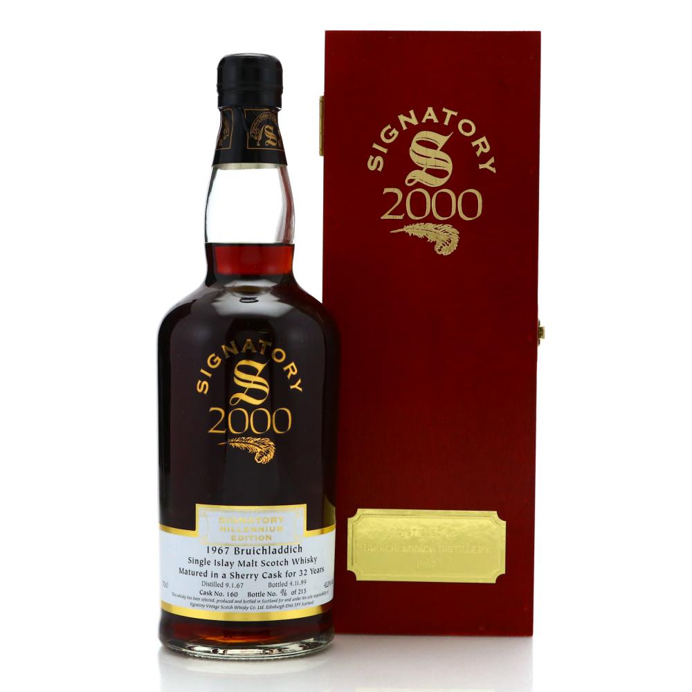 Bruichladdich 1967 Signatory Vintage 32 Year Old Millennium Edition #160