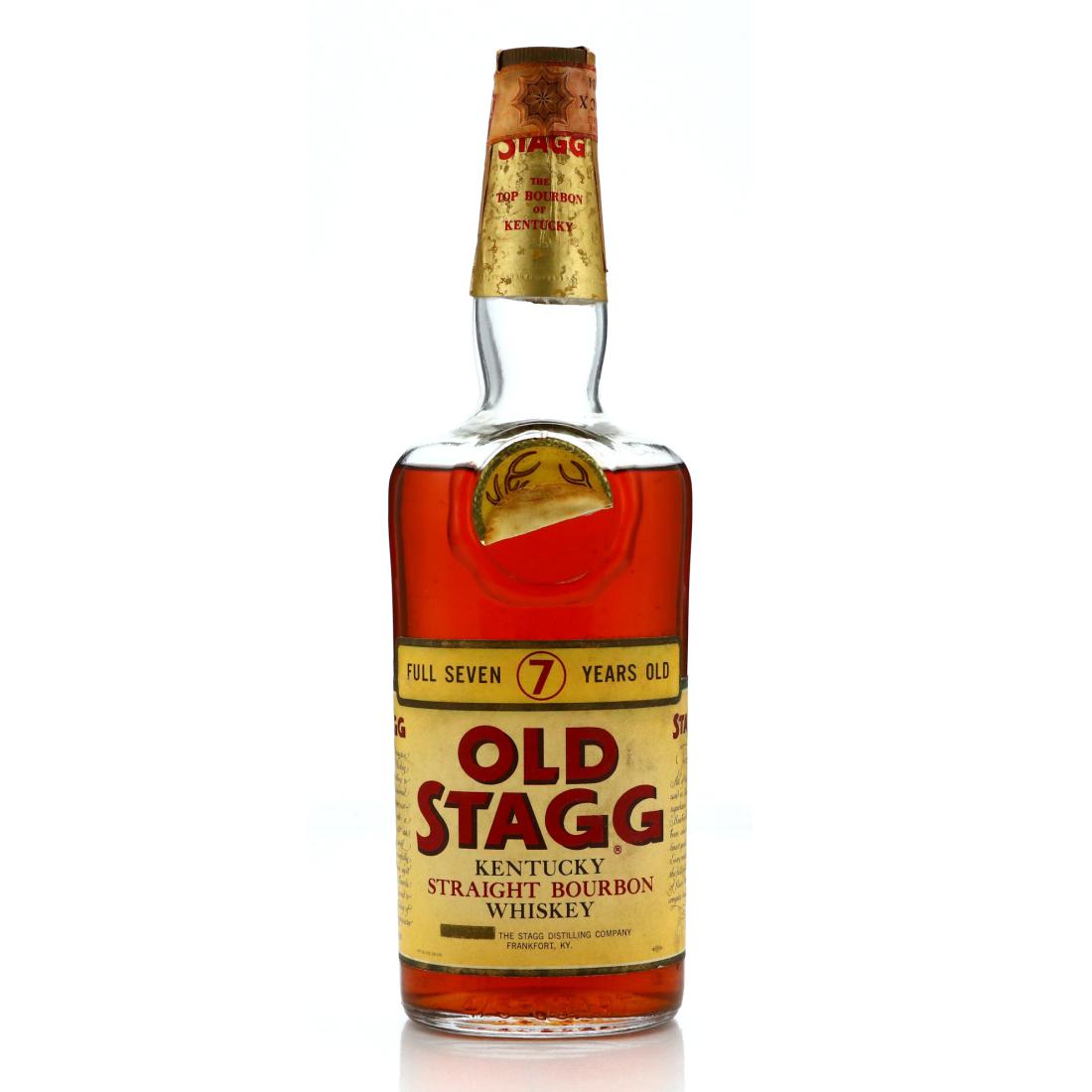 Old Stagg 7 Year Old Kentucky Straight Bourbon 1972 Whisky | Whisky ...