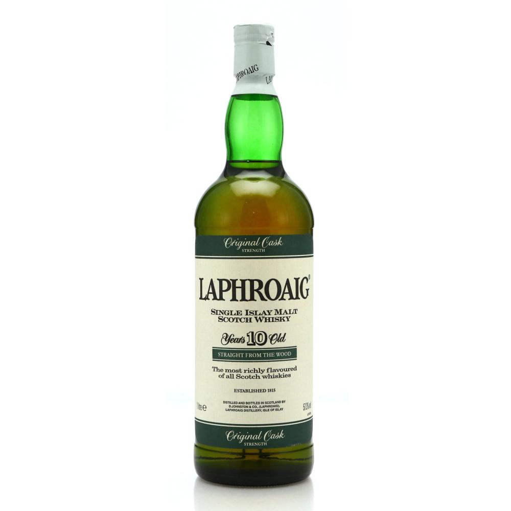 Laphroaig 10 Year Old Original Cask Strength / 57.3% / 1 Litre