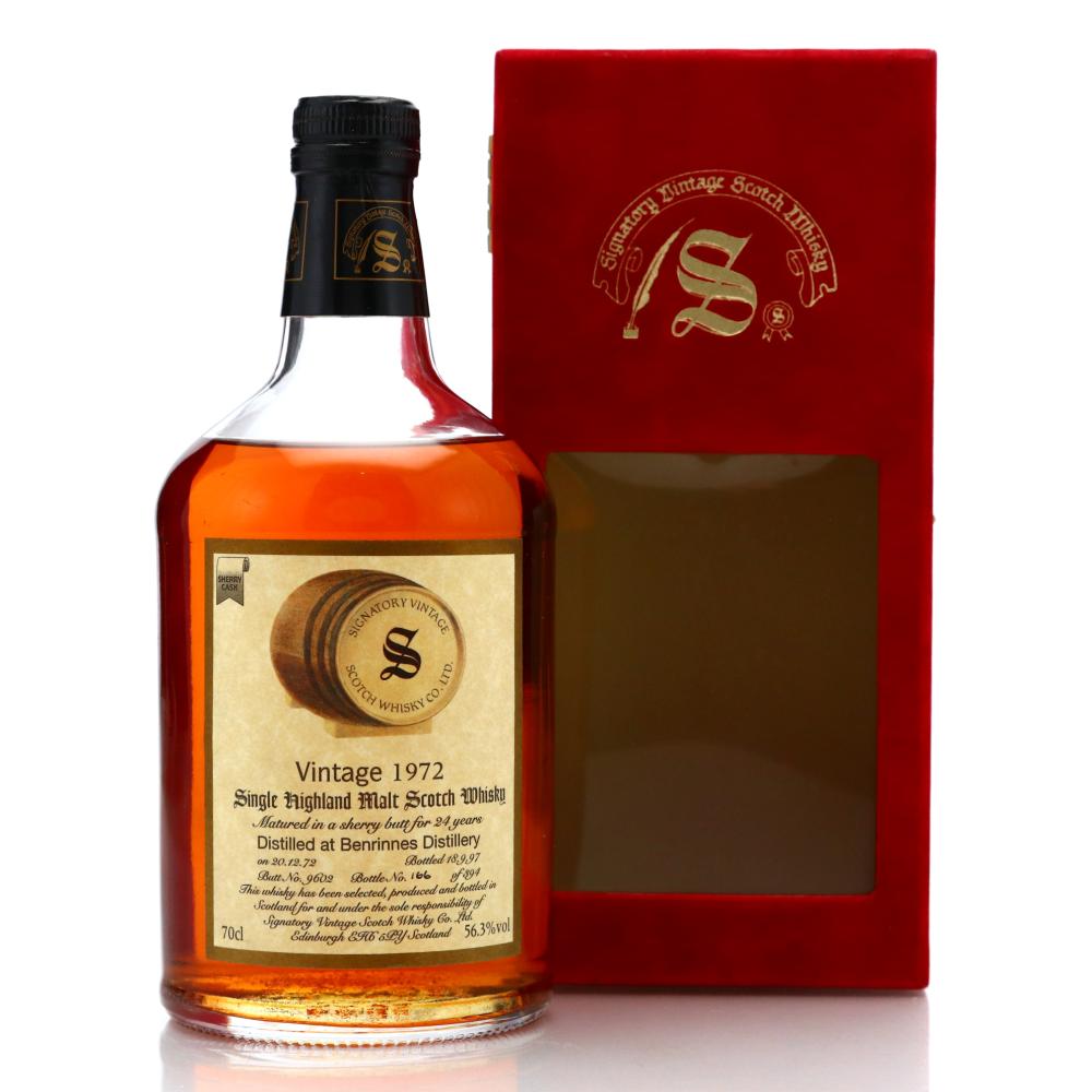 Benrinnes 1972 Signatory Vintage 24 Year Old
