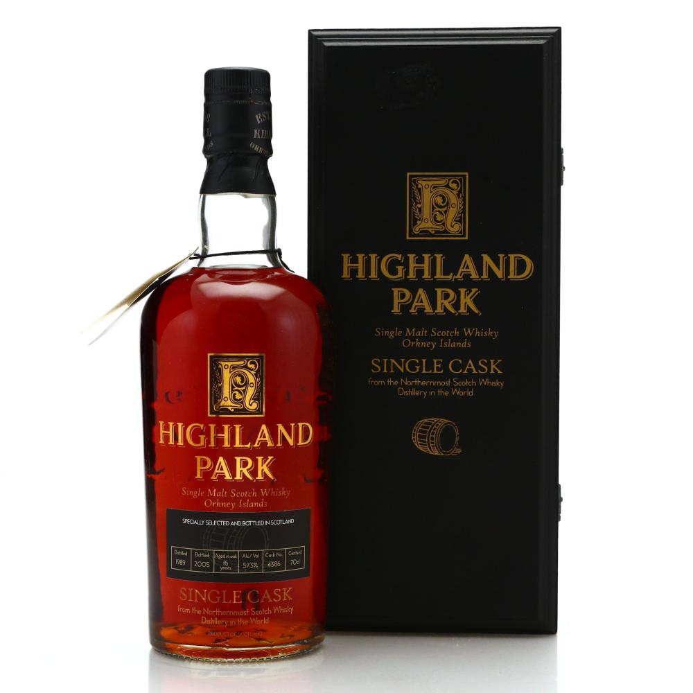 Highland Park 1989 Single Cask 16 Year Old #4386