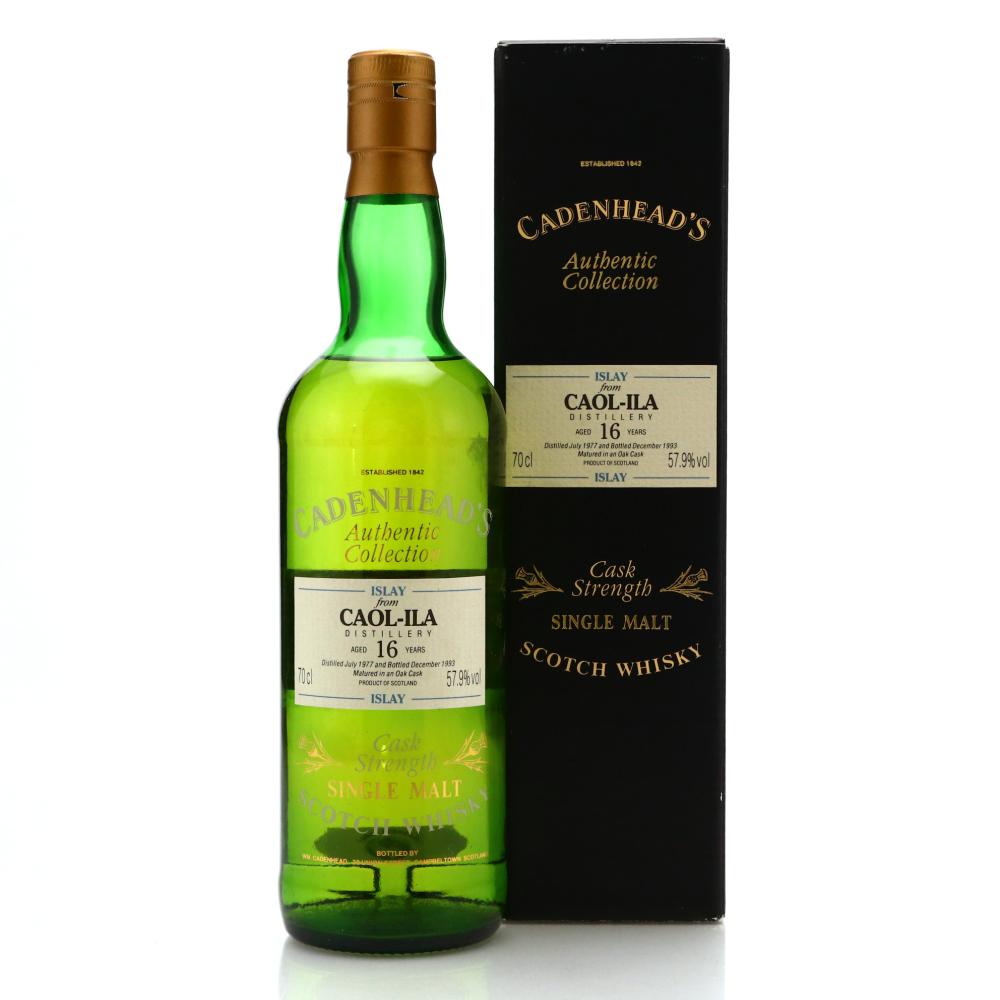 Caol Ila 1977 Cadenhead's 16 Year Old