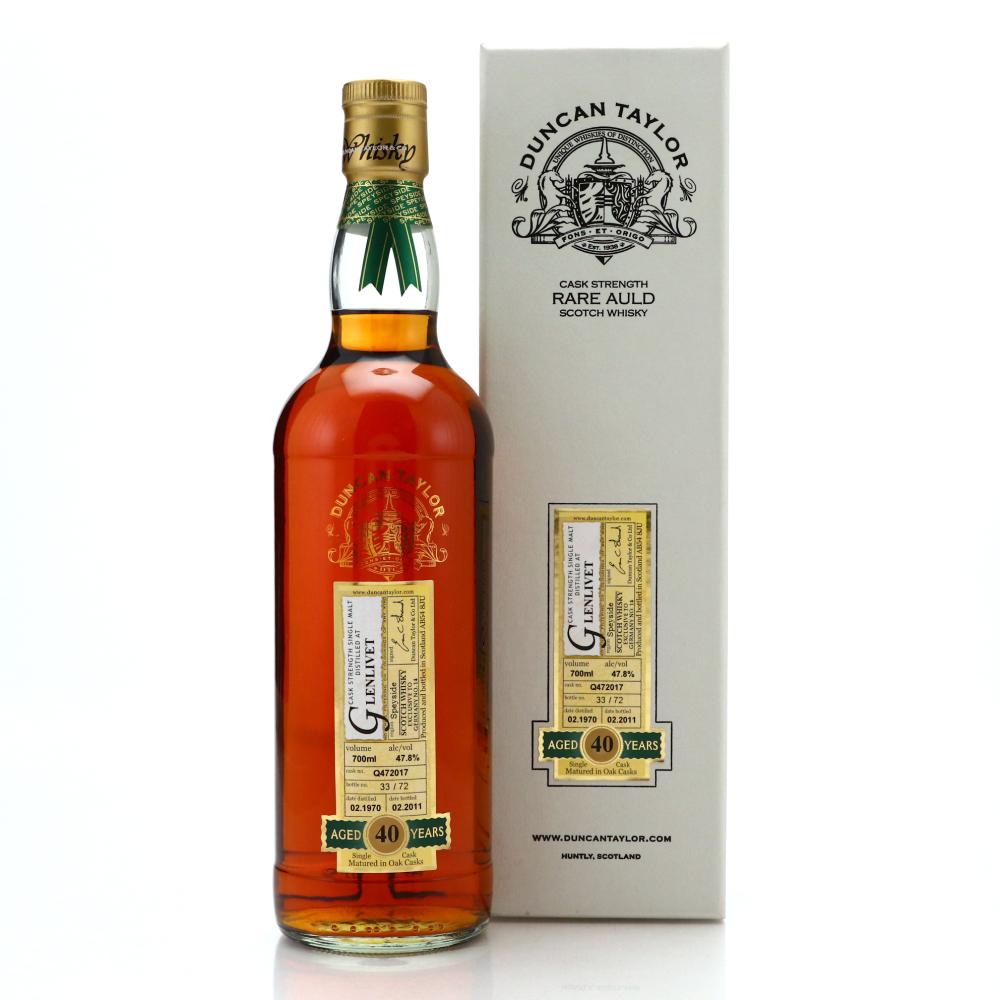 Glenlivet 1970 Duncan Taylor 40 Year Old