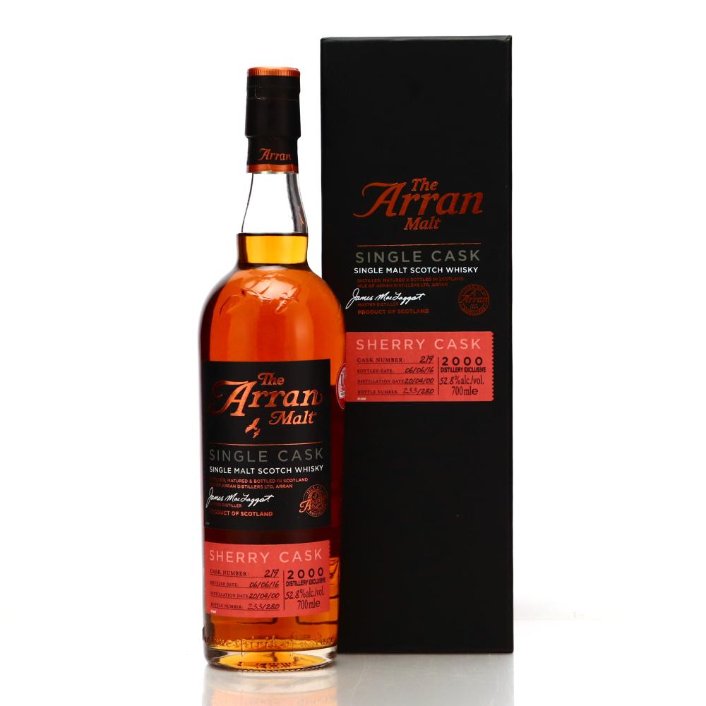 Arran 2000 Single Sherry Cask #219 / Distillery Shop