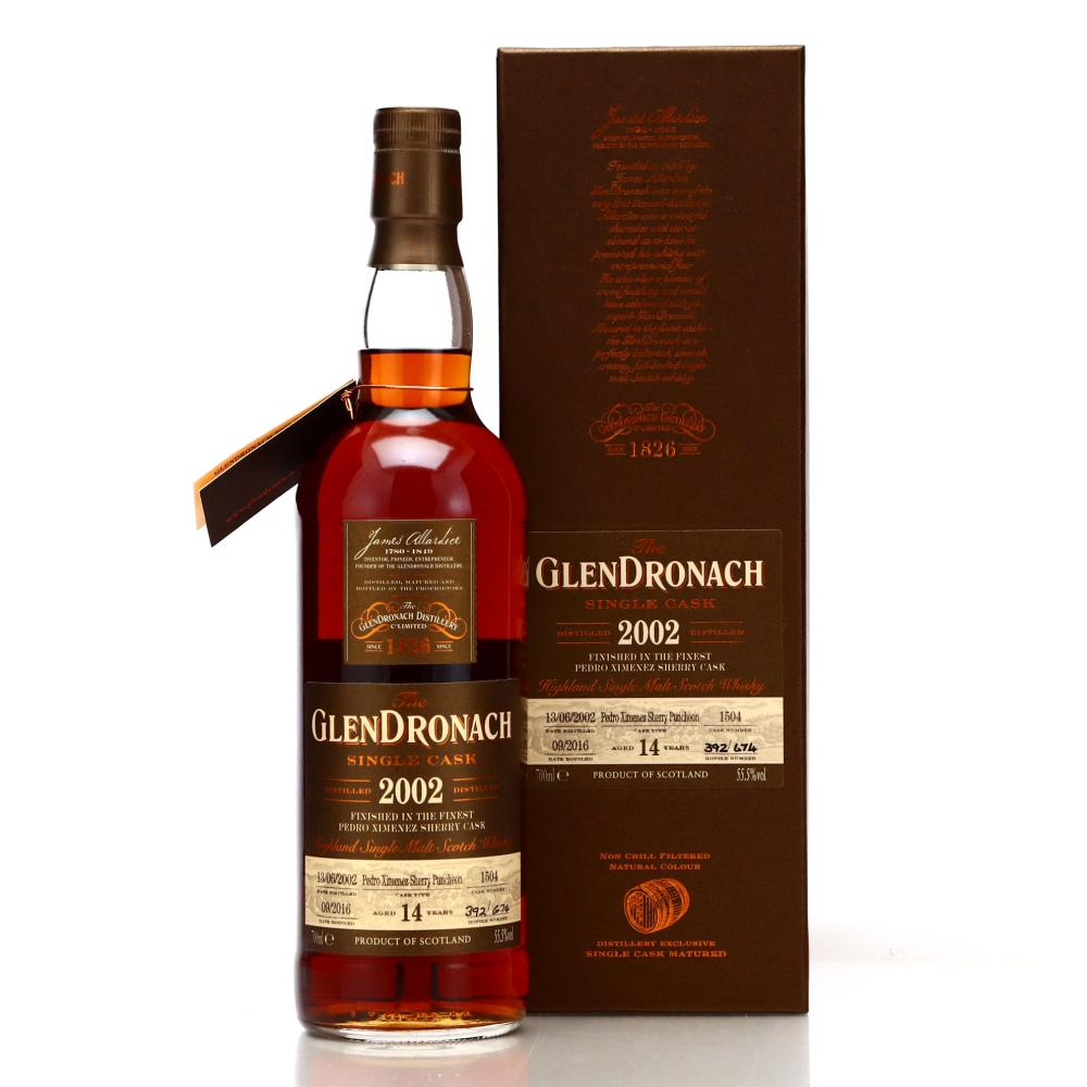 Glendronach 2002 Single PX Cask 14 Year Old #1504 / Batch 14