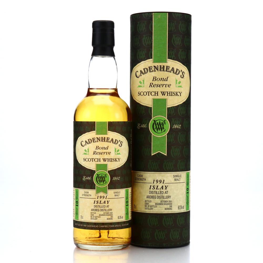 Ardbeg 1991 Cadenhead's 10 Year Old Bond Reserve