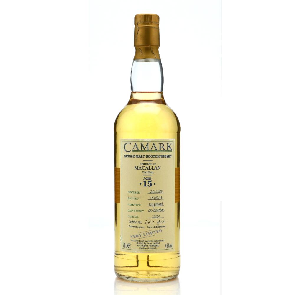 Macallan 1989 Camark 15 Year Old