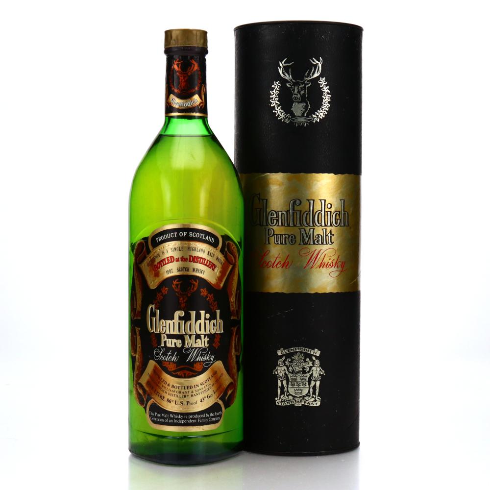 Glenfiddich Pure Malt 1970s