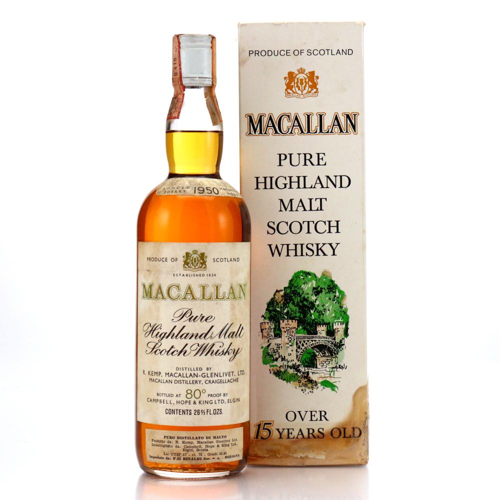Macallan 1950 Campbell, Hope and King 80 Proof​ / Rinaldi Import