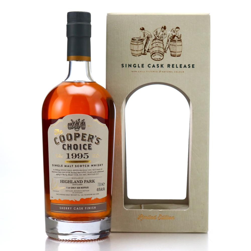 Highland Park 1995 Cooper's Choice 21 Year Old Sherry Finish
