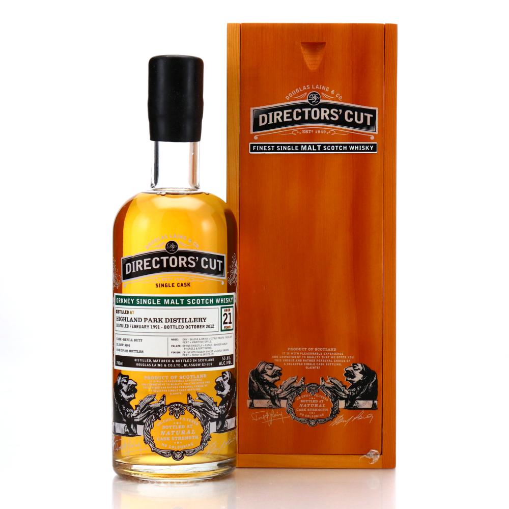 Highland Park 1991 Douglas Laing 21 Year Old Director's Cut