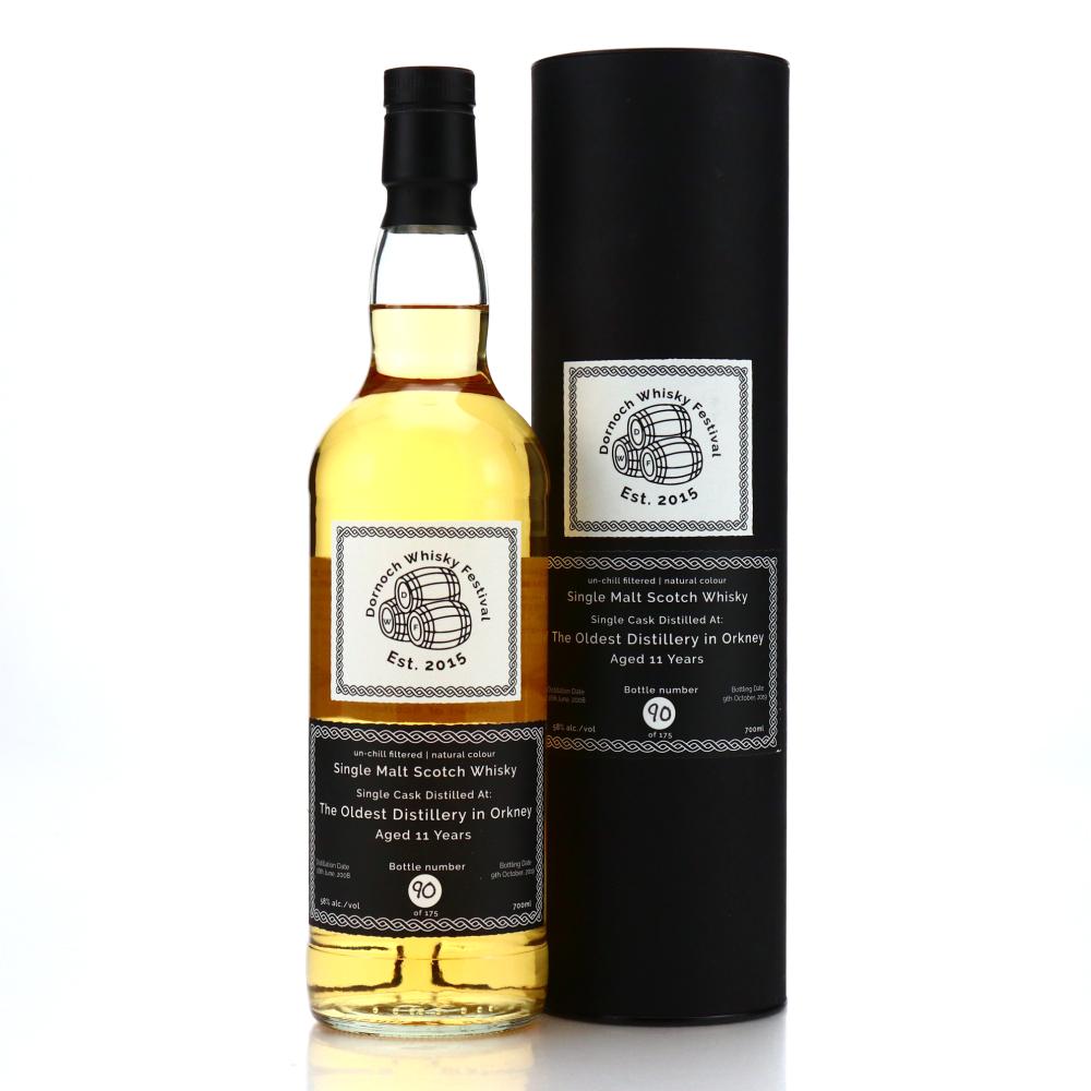 The Oldest Distillery in Orkney 2019 Dornoch Whisky Festival 11 Year Old