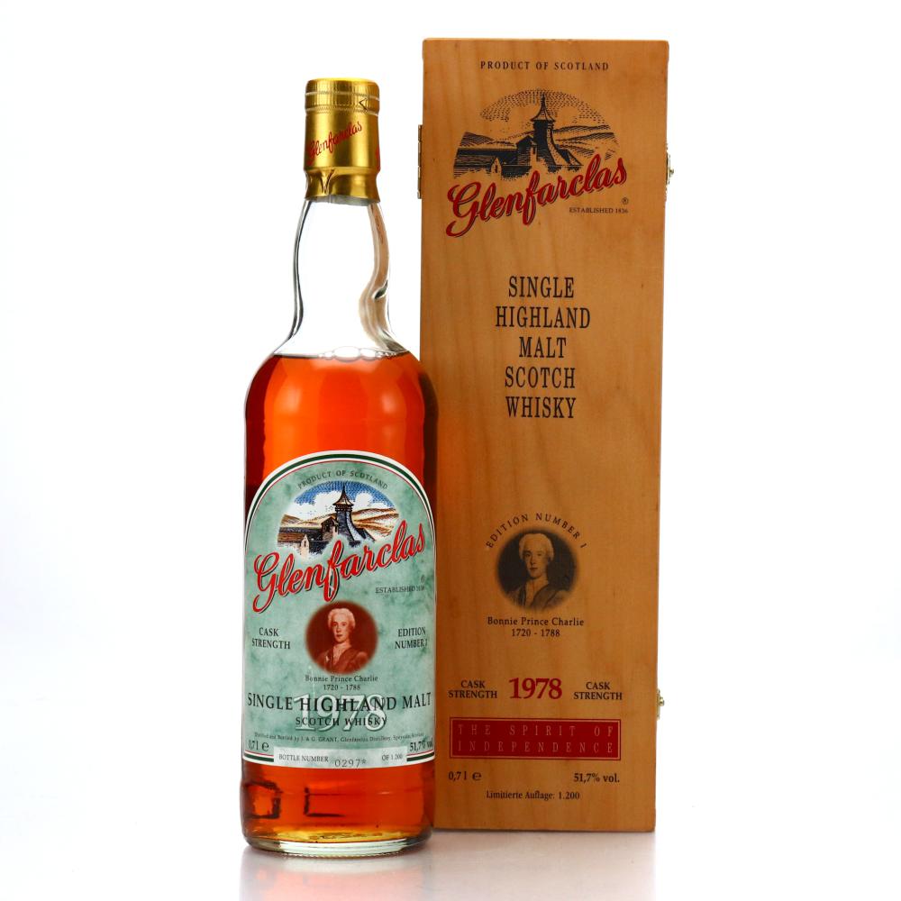 Glenfarclas 1978 Cask Strength Edition No.1 / Bonnie Prince Charlie