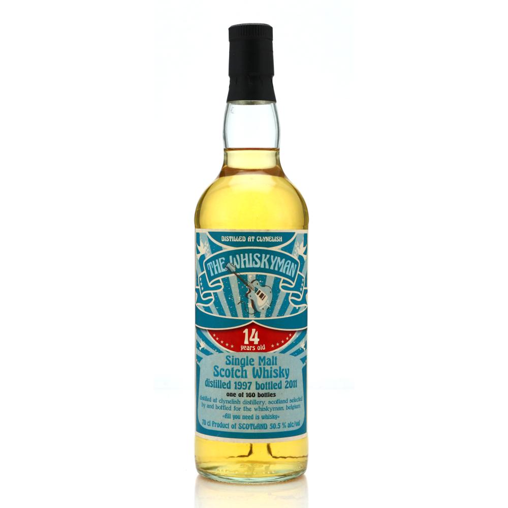 Clynelish 1997 The Whiskyman 15 Year Old
