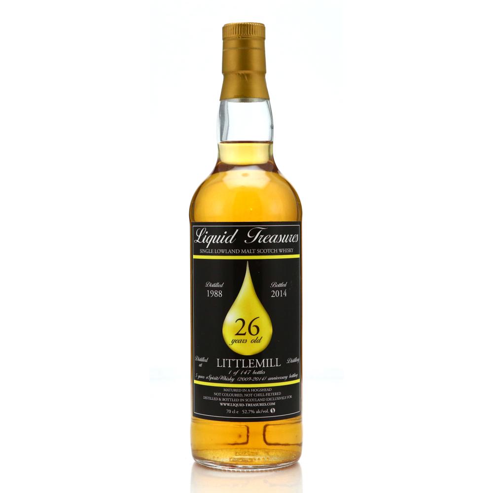 Littlemill 1988 Liquid Treasures 26 Year Old