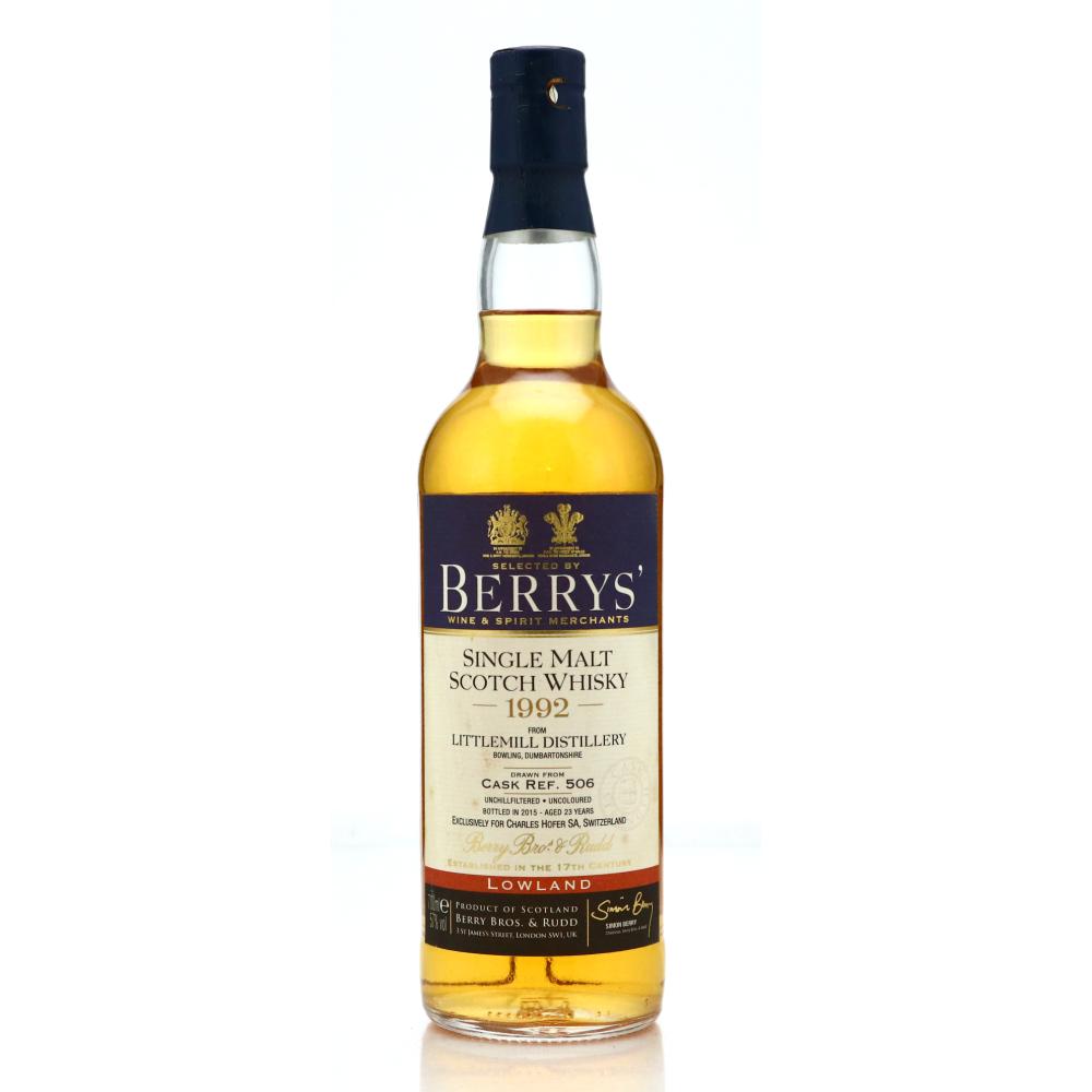 Littlemill 1992 Berry Brothers and Rudd 23 Year Old / Charles Hofer