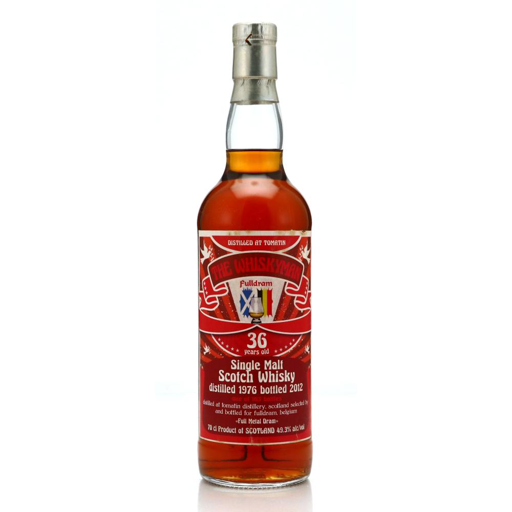 Tomatin 1976 The Whiskyman 36 Year Old / Fulldram