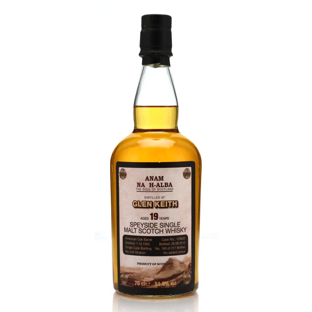 Glen Keith 1992 Anam na h-Alba 19 Year Old