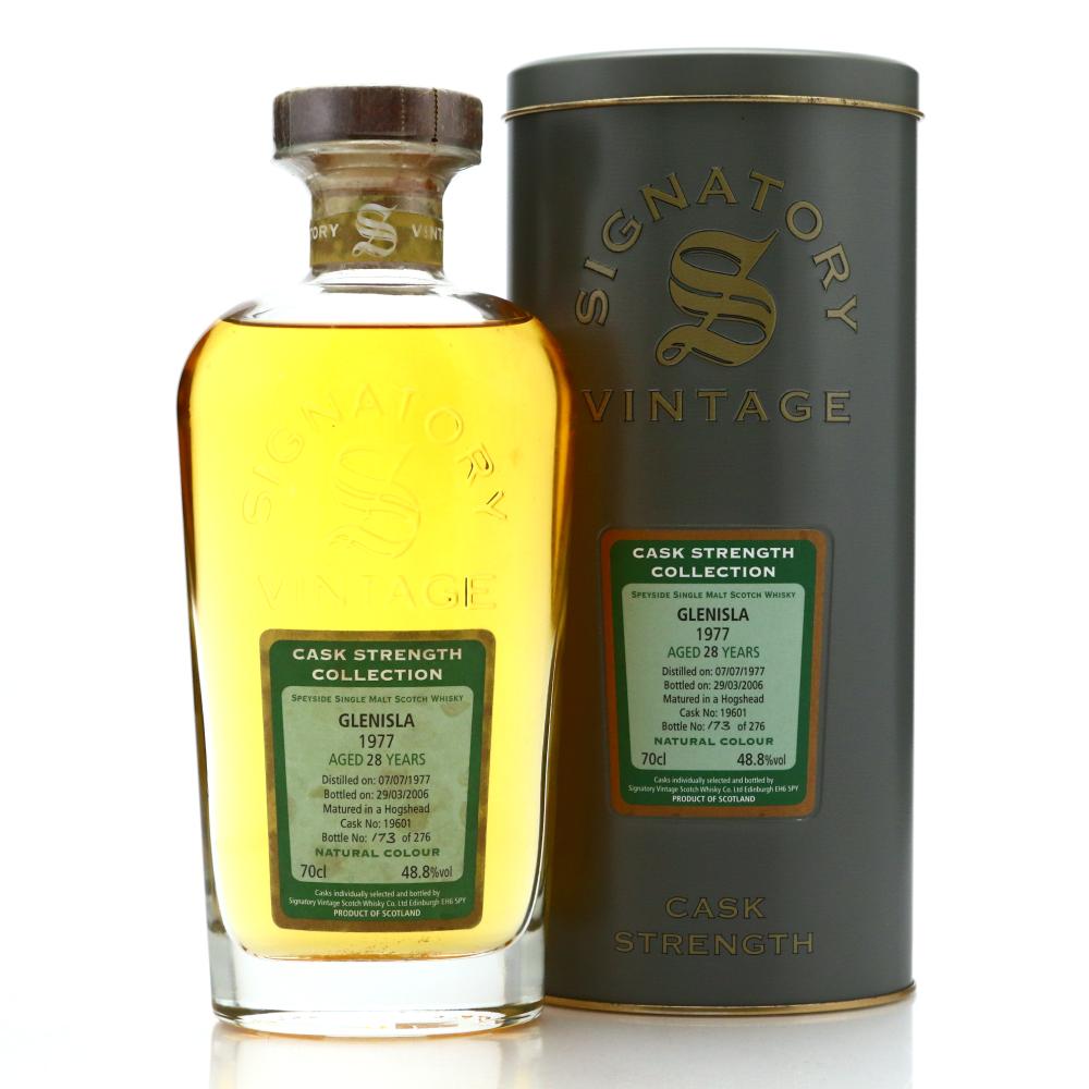 Glenisla 1977 Signatory Vintage 28 Year Old Cask Strength