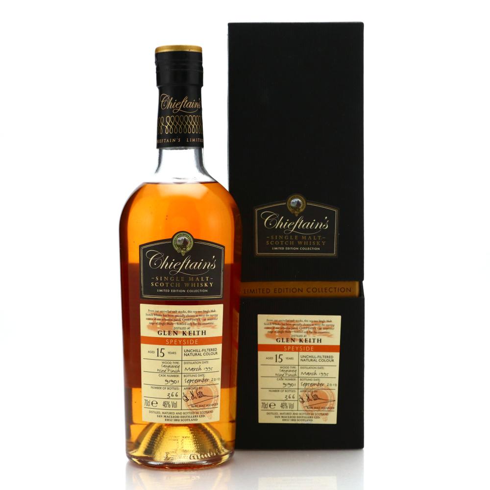 Glen Keith 1995 Chieftain's 15 Year Old