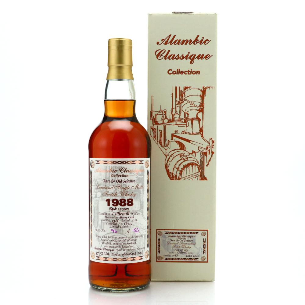 Littlemill 1988 Alambic Classique 27 Year Old