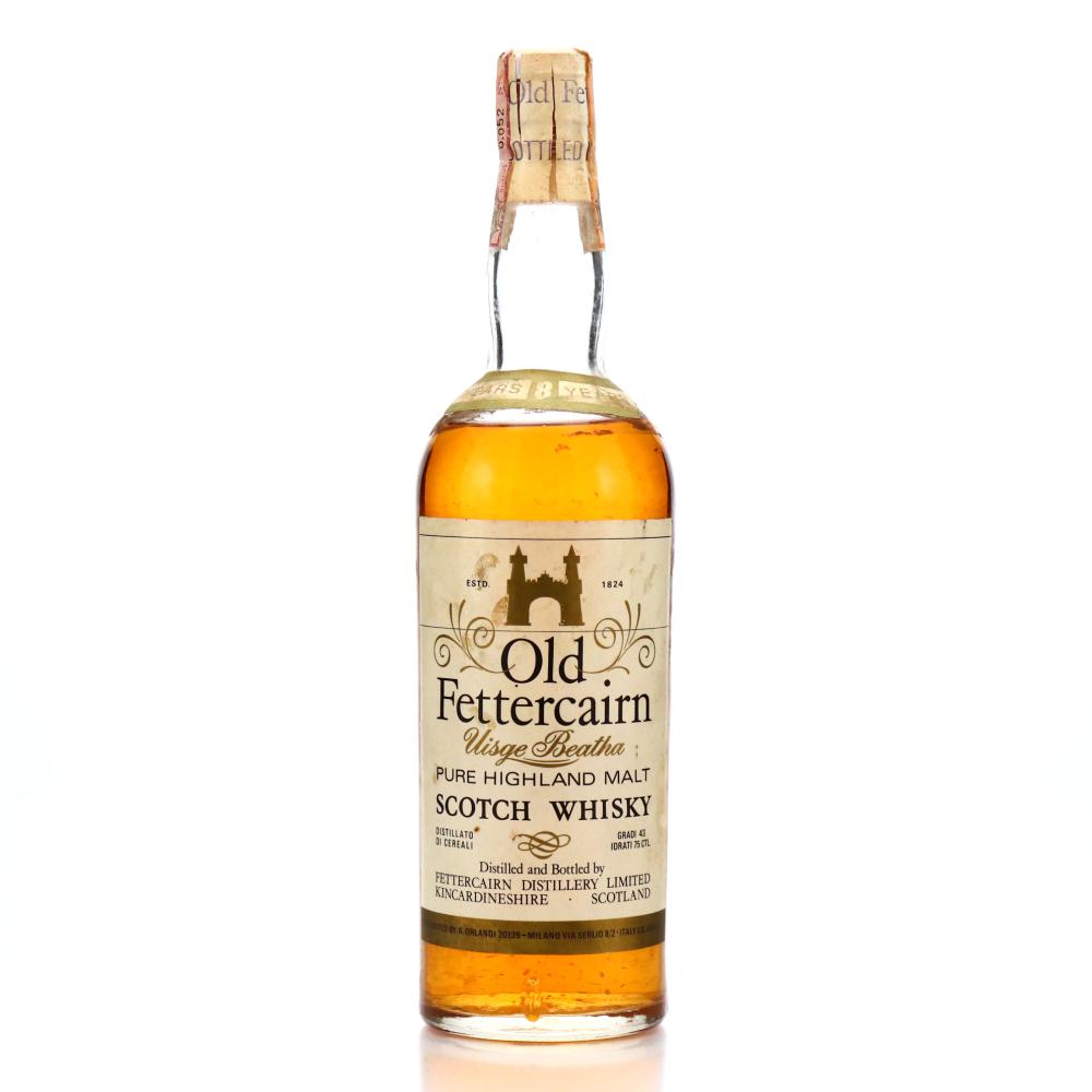 Old Fettercairn 8 Year Old 1970s / Orlandi Import