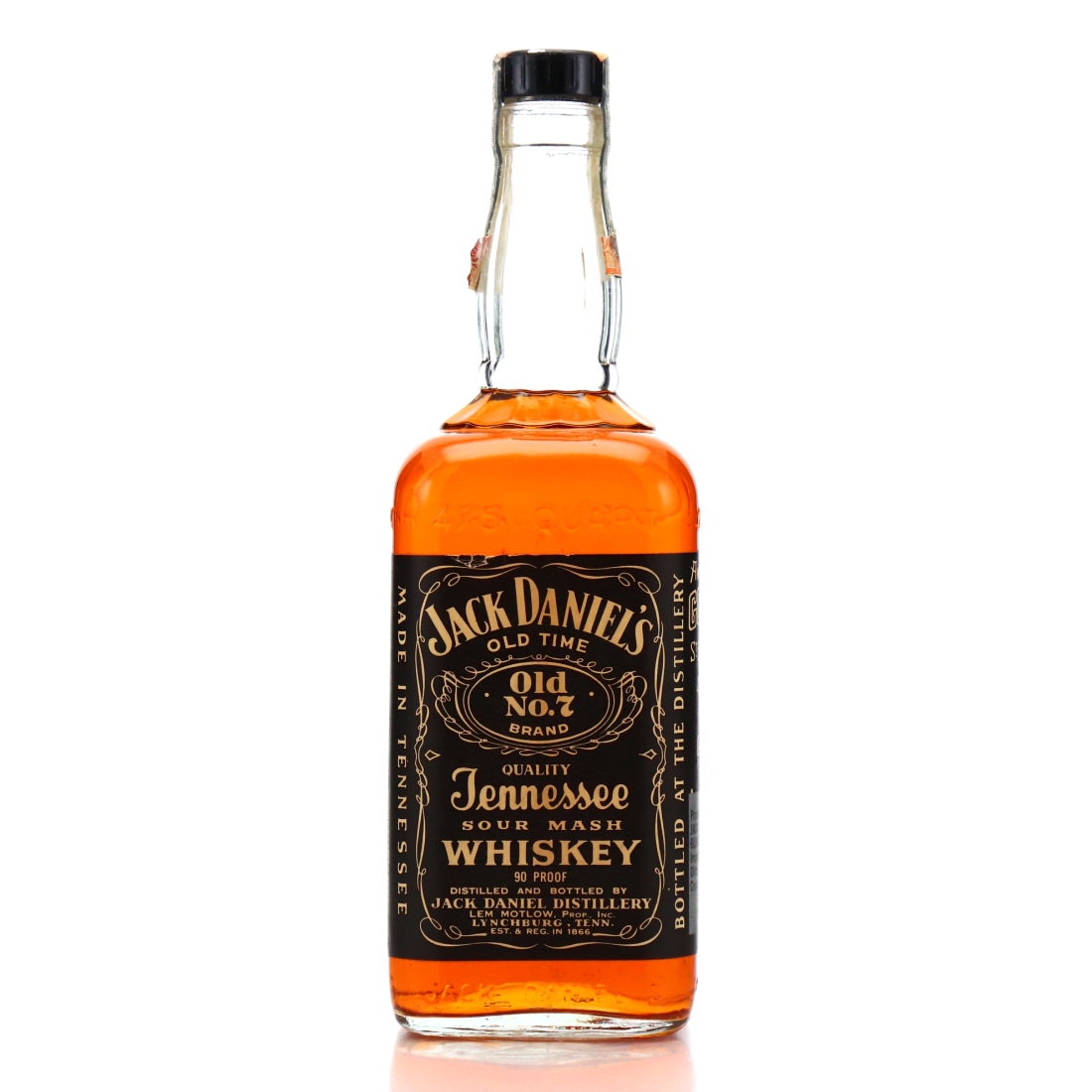 Jack Daniel's Old No.7 Brand 90 Proof 1973 / Soffiantino Import