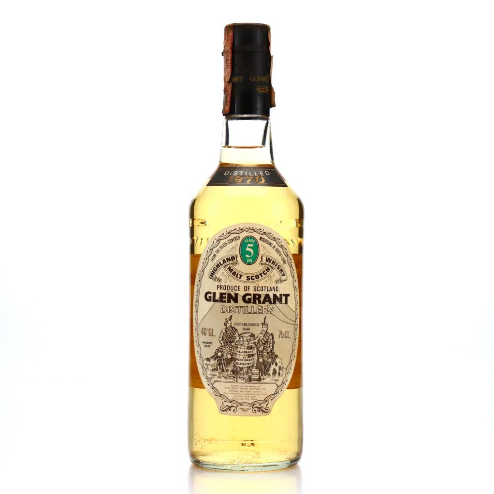 Glen Grant 1970 5 Year Old / Giovinetti Import
