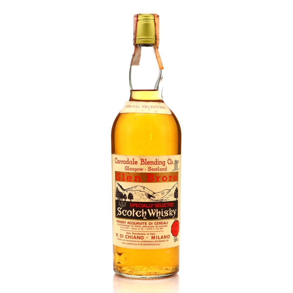 Glen Brora Specially Selected Scotch Whisky 1970s / Di Chinao Import