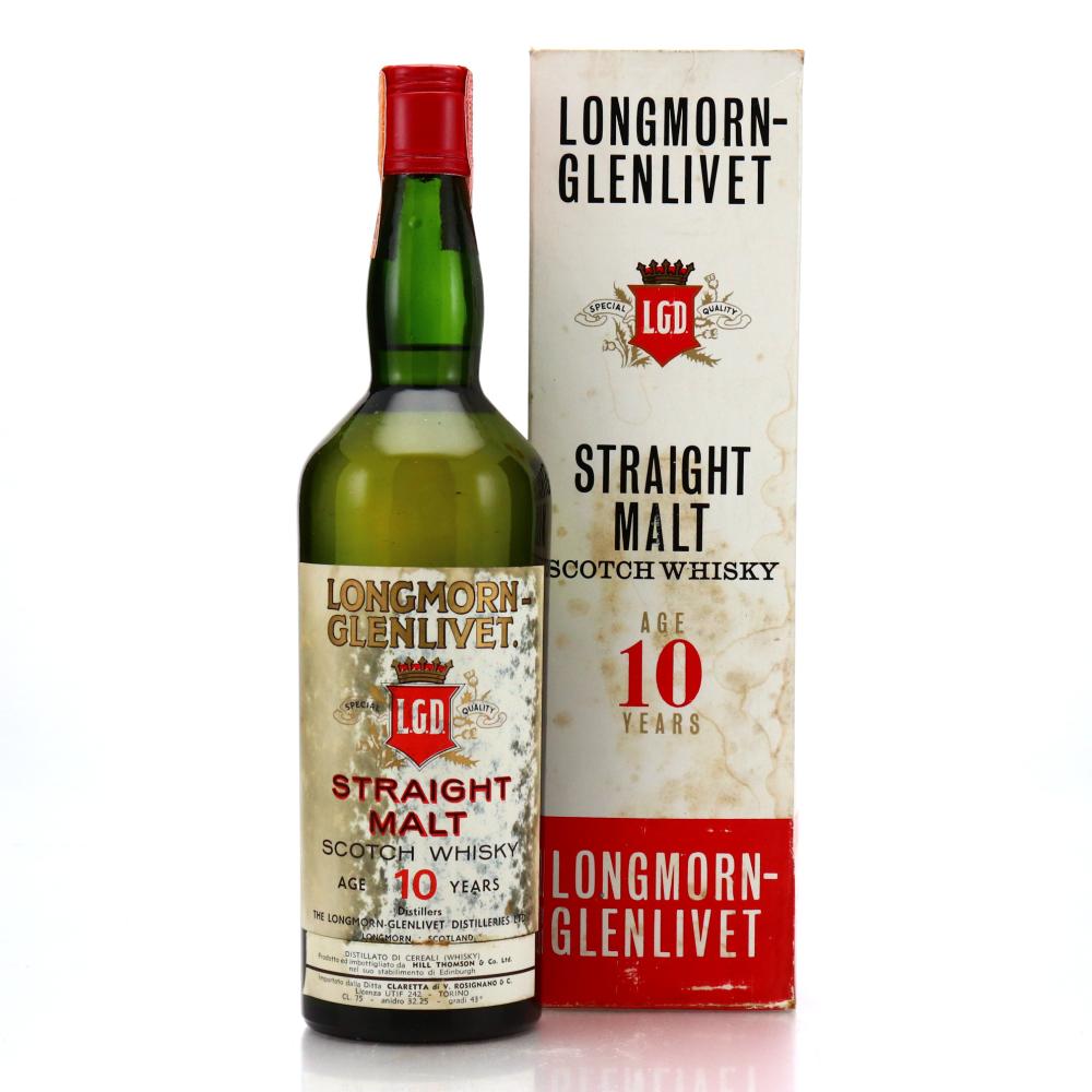 Longmorn 10 Year Old Hill Thomson 1960-70s / Claretta Import