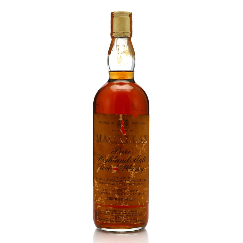 Macallan Campbell, Hope and King 80 Proof 1960s / Rinaldi Import​​​​​​​