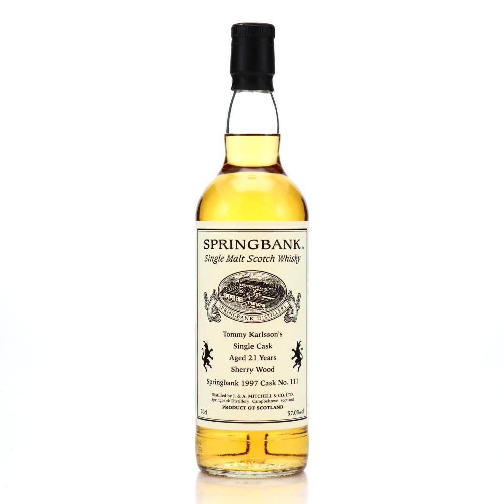 Springbank 1997 Private Sherry Cask 21 Year Old #111  / Tommy Karlsson