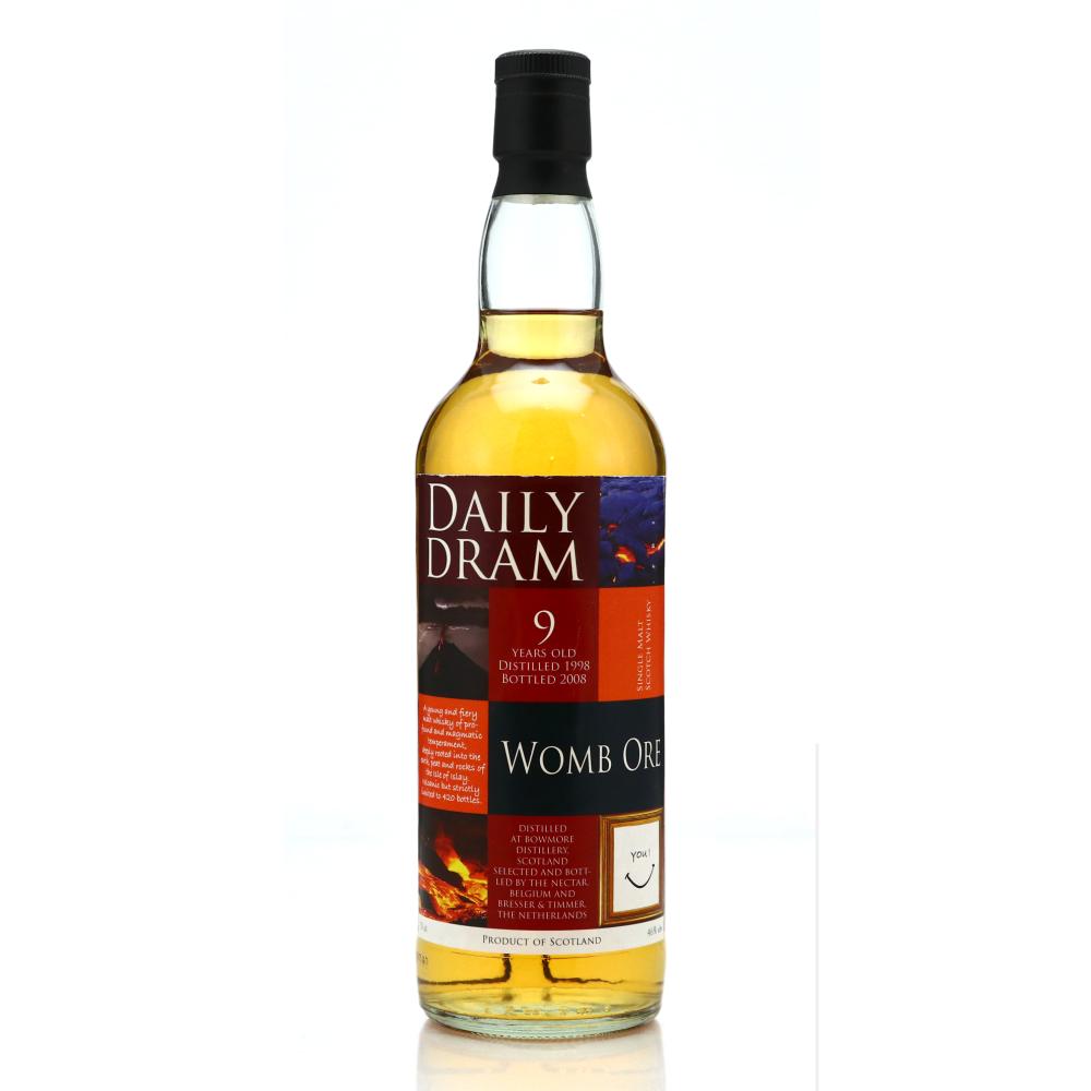 Bowmore 1998  Daily Drams 9 Year Old / Womb Ore